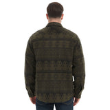 Sherpa Lined Overshirt Jacket for Men and Women | Cozy Brushed Fleece Layering Piece