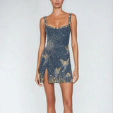 Amelia | Elegant Spring Mini Dress Relaxed Fit Casual