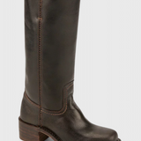 Ella | Women’s Leather Knee-High Boots with Heels