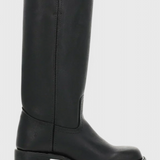 Ella | Women’s Leather Knee-High Boots with Heels