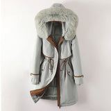 Stylish Women's Hooded Quilted Jacket for Winter Warmth and Comfort