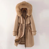 Stylish Women's Hooded Quilted Jacket for Winter Warmth and Comfort