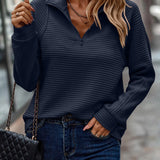 Emily | Women Spring Half Zip Sweater