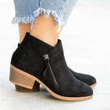 Kimberly | Women’s Zip-Up Ankle Boots