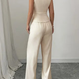 Blair | Women’s Spring Sleeveless Wide-Leg Set