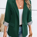 Sarah | Women’s Long-Sleeve Casual Office Blazer