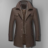 Patrick | Men’s Double Breasted Military Style Overcoat