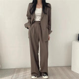 Hailey | Women’s Tailored Suit Set with Long Blazer