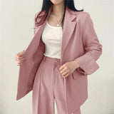 Hailey | Women’s Tailored Suit Set with Long Blazer
