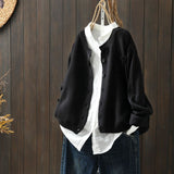 Sarah | Comfy Knit Cardigan with Button Detail for Women
