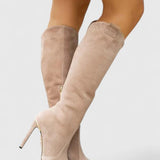 Grace | Women Spring Pointed Toe Knee Boots