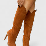 Grace | Women Spring Pointed Toe Knee Boots