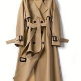 Caitlyn | Women’s Elegant Longline Office Trench Coat