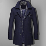 Patrick | Men’s Double Breasted Military Style Overcoat