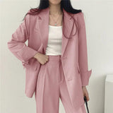 Hailey | Women’s Tailored Suit Set with Long Blazer