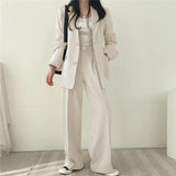 Hailey | Women’s Tailored Suit Set with Long Blazer