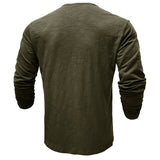 Justin | Men's Long-Sleeve Henley Shirt