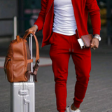Evan | Men’s Casual Travel Tracksuit with Zipper Jacket