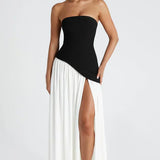 Fiona | Women Wedding Guest Asymmetric Maxi Dress
