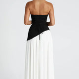 Fiona | Women Wedding Guest Asymmetric Maxi Dress