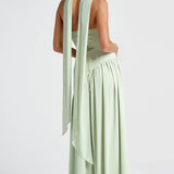 Fiona | Women Wedding Guest Asymmetric Maxi Dress