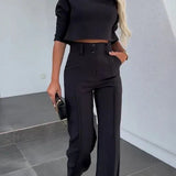 Kayla | Women’s Modern Matching Top And Trousers