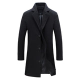 Martin | Formal Long Overcoat For Men’s Wardrobe