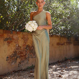 Julia | Spring Women One Shoulder Maxi Dress